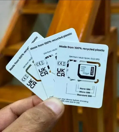 GiffGaff UK Original SIM Card | 100% Working in Pakistan